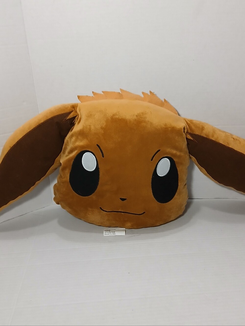 Pokemon Eevee Plush Face Pillow Brown Pokemon Character Pillow